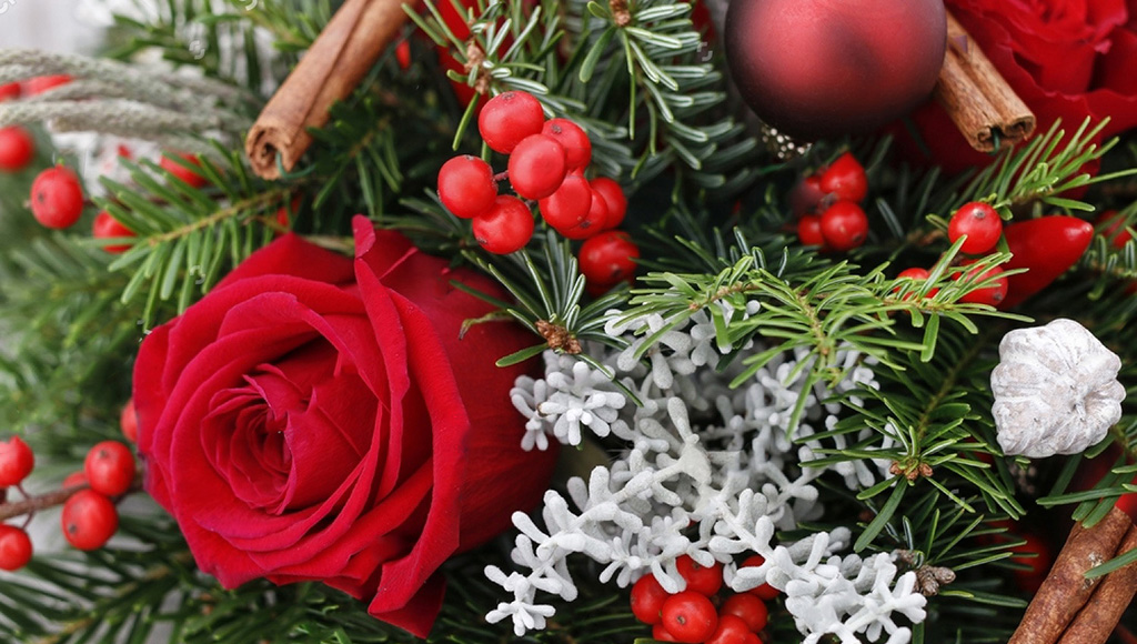moustakas flowers christmas banner